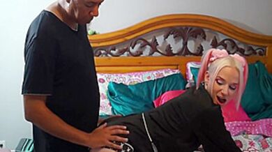 My Trans Babysitter Is A Tatted Up Slut!