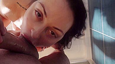 Rosalina Has Sex In The Shower And Then Swallows Cum - Rosaline Love And Stefan Steel