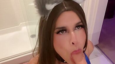 Cosplay Cute Little Tranny Cocksucker Slut