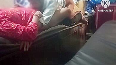 Indian Bhabhi Having Fun On The Bed