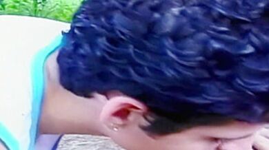 Latino Ladyboy With A Thick Cock Fucked Anally Outdoors By Guys