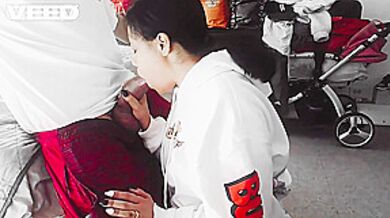 The Roughest Blowjob In Porn Big Dick Gagging It Minah Khali