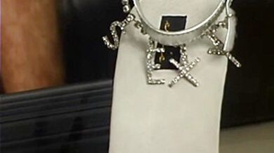 Mandy Malone - Asian Shemale Takes A Big Hard Cock In The Ass