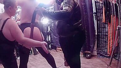 :- Lanista Bear, Domina Satana Takes Frankie In The Dungeon Fora. Good Session!
