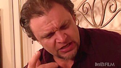 Tatted Up Trans Fucks Her Man In Uniform