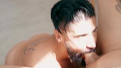 Poolside Passion Ignites A Fiery Escape With Vanessa Jhons