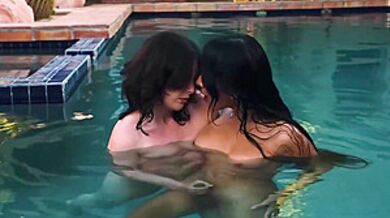 Three Shemales Getting Off At Milf Oasis