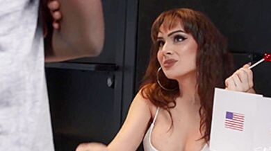 Harrison Feels - Voting Passion Unleashes Interracial Desire