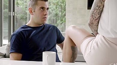 Foxxys Seducing Passion In Kitchen Heat