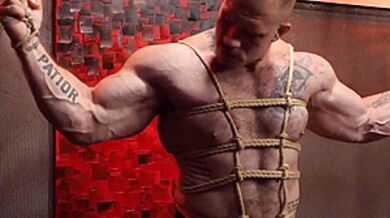 Shemale Dominates Muscle Stud