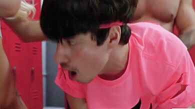 Gym Instructor Fucks Ts Client And Twink