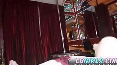 Stripper Pole Bangkok Ladyboy Aum Hardcore