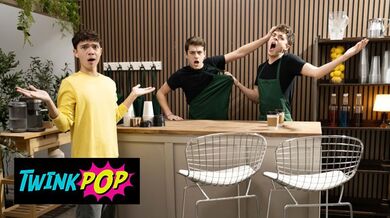 TWINKPOP - Sam Ledger vuole qualcosa di hot e cremoso e il barista Joey Mills gli dà il suo colpo