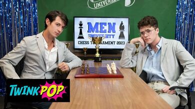 TWINKPOP - Troye Dean succhia il cazzo di Luke Connors, poi si fa leccare il culo prima di cavalcare il suo cazzo