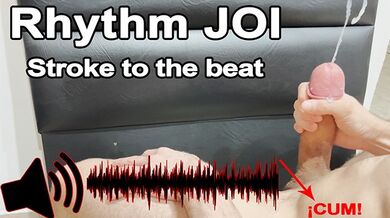 Rhythm JOI: ASMR Stroke to the beat - Istruzioni per la masturbazione (4K-60FPS)
