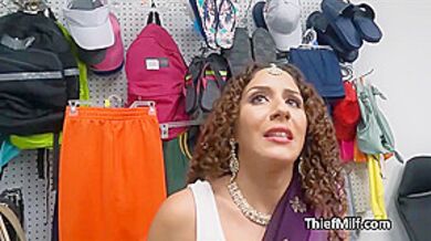 Stealing Desi Milf Busted And Banged