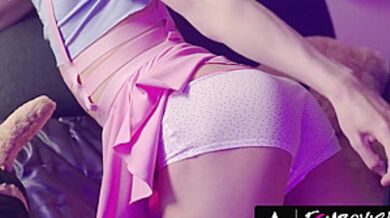 Pastel Femboy Daniel Tanners Sexy Poses Seduces For Bareback Assfucking